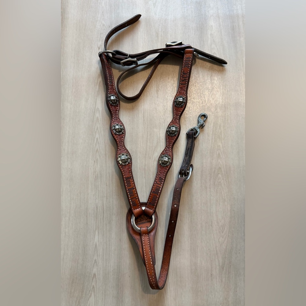 Mohair Breast Collar Southwest Western Revolver Quality The Knock Tack